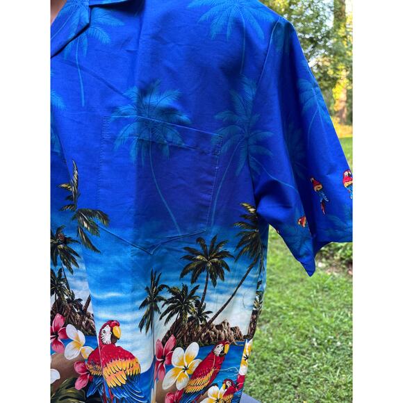 VINTAGE HAWAIIAN SHIRT PACIFIC LEGEND COTTON ALOHA SHIRT - Picture 9 of 9